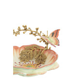 Light & Living - Schaal BUTTERFLY - 26.5x20x14 cm - Oranje