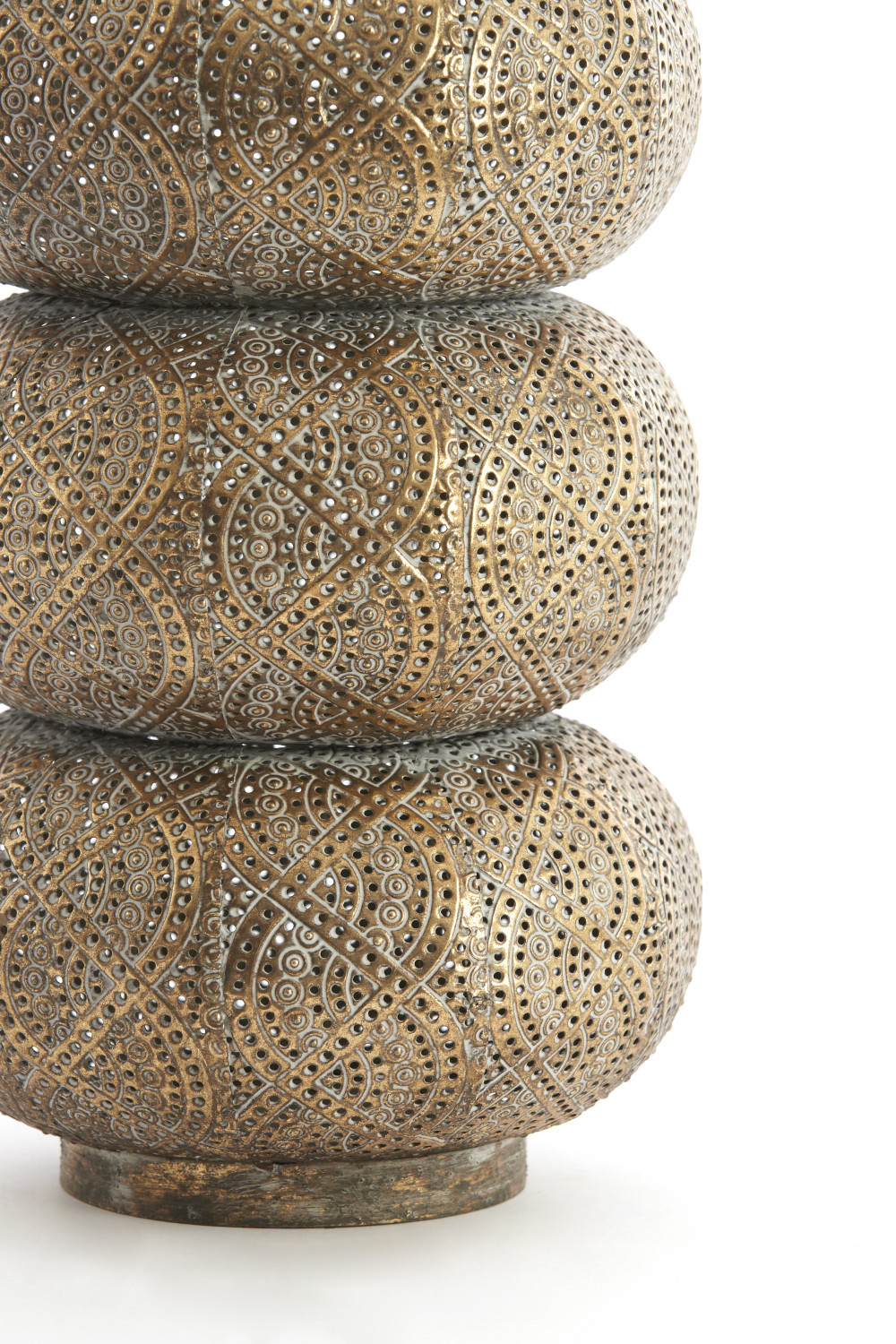 Light & Living - Windlicht KAITO - Ø25.5x45 cm - Bruin