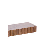 Light & Living - Wandplank GATURA - 40x20x7 cm - Bruin