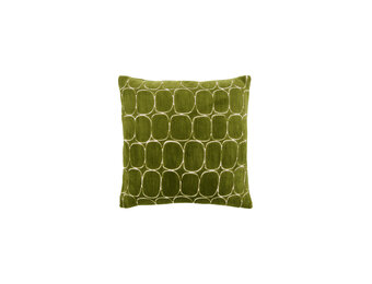 Light & Living - Sierkussen DOTHAN - Ø45x10 cm - Groen