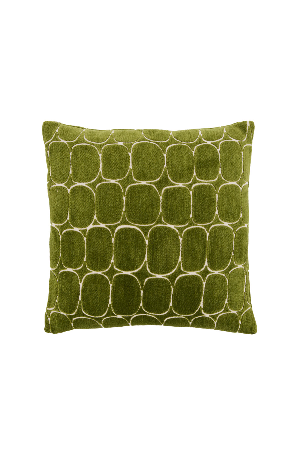 Light & Living - Sierkussen DOTHAN - Ø45x10 cm - Groen