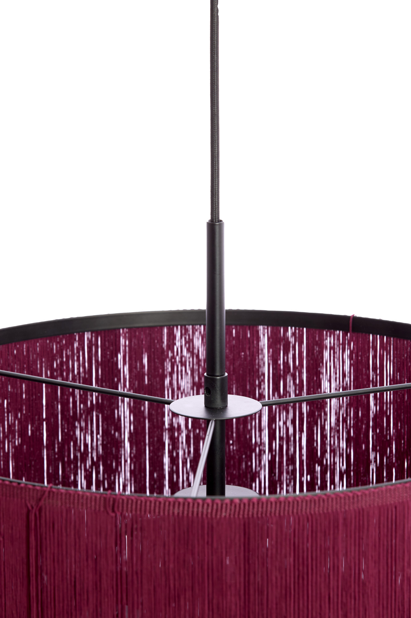 Light & Living - Hanglamp MALAIKA - Ø45x50 cm - Paars