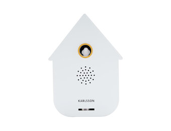 Karlsson - Sound Box Modern Cuckoo - Vogelgeluiden - Wit