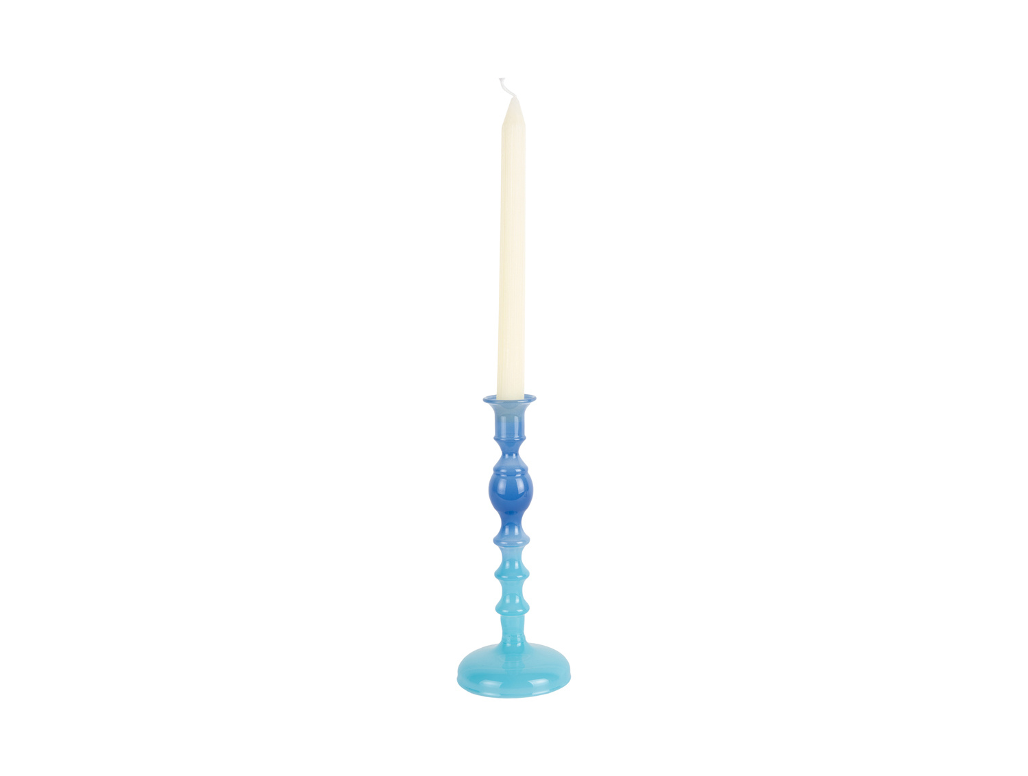Present Time - Kandelaar Grato Mecer Medium - Cobalt Blue & Soft Blue