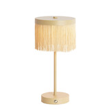 Light & Living - Tafellamp DINY - Ø17x35 cm - Bruin