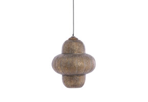 Light & Living - Hanglamp RYOTA - Ø42x50.5 cm - Bruin