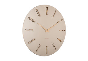 Karlsson - Wandklok Esmerado Large - Gebrokenwit- Ø60cm