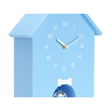 Karlsson - Wandklok Dog House - Zachtblauw