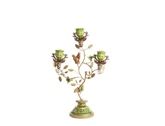 Light & Living - Kandelaar SORYN - 29.5x12.5x44 cm - Groen