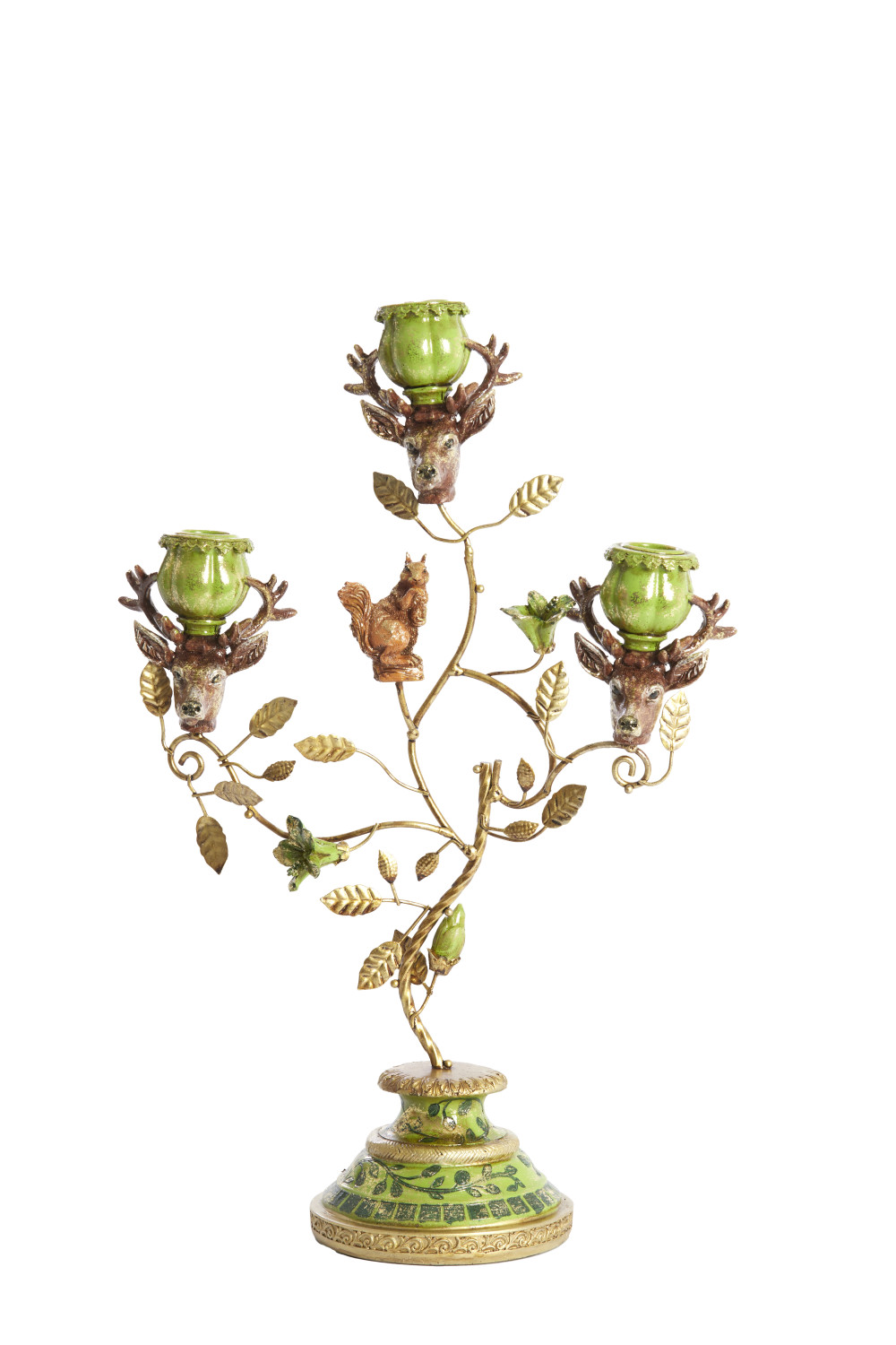 Light & Living - Kandelaar SORYN - 29.5x12.5x44 cm - Groen