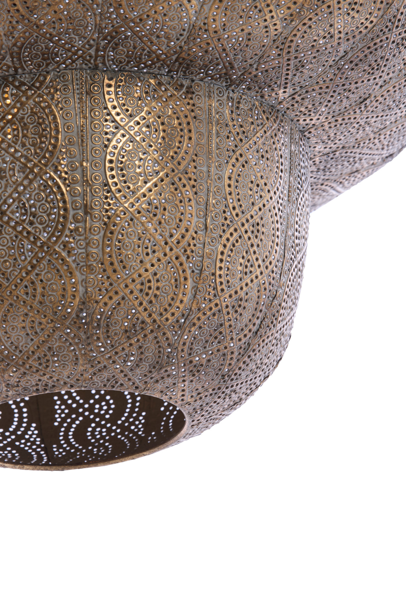 Light & Living - Hanglamp RYOTA - Ø53x63.5 cm - Bruin