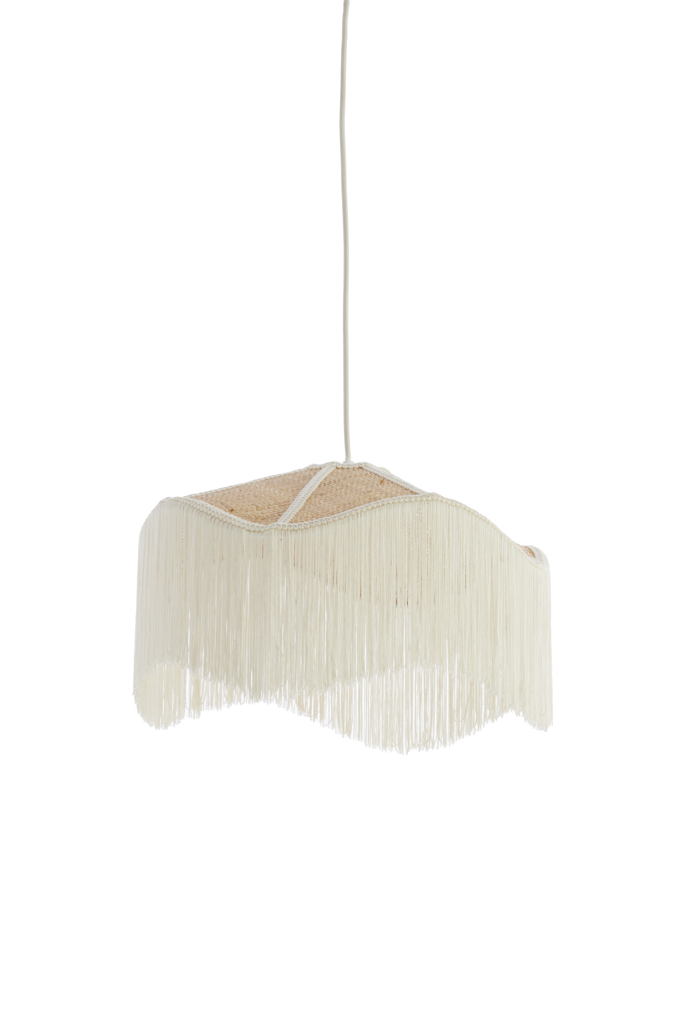 Light & Living - Hanglamp TIFFANY - Ø40x26 cm - Wit