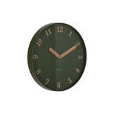 Karlsson - Wandklok Amena - Luxury green- Ø40cm