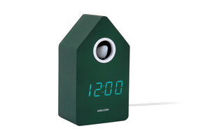 Karlsson - Wekker Cuckoo LED - Retro green