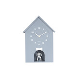 Karlsson - Wandklok Dog House - Cool grey