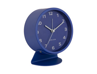 Karlsson - Wekker Cool Retro - Cobalt blue