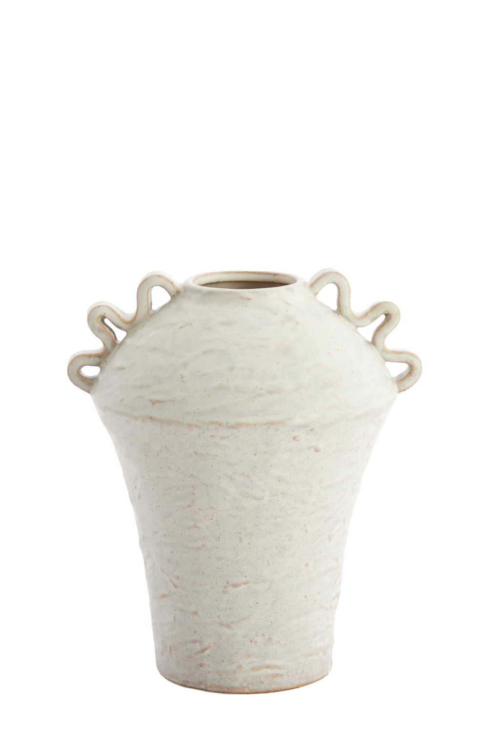 Light & Living - Vaas VOLCA - 24x20.5x28 cm - Wit