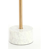 Light & Living - Bijzettafel CIVITA - Ø37x49 cm - Wit