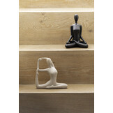 Present Time - Beeld Open Lotus - Zwart