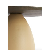 Light & Living - Bijzettafel OCANA - Ø45x50 cm - Bruin