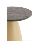 Light & Living - Bijzettafel OCANA - Ø45x50 cm - Bruin