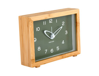 Karlsson - Wekker Tipico - Luxury green