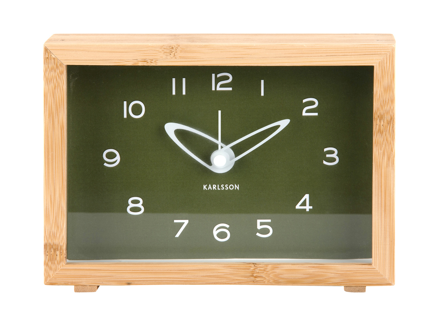 Karlsson - Wekker Tipico - Luxury green