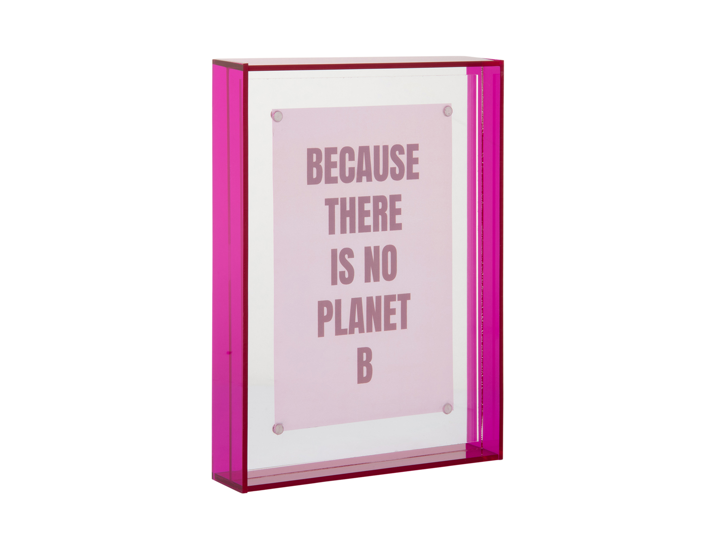 Present Time - Photo Frame Gayo Medium Acrylic - Paars