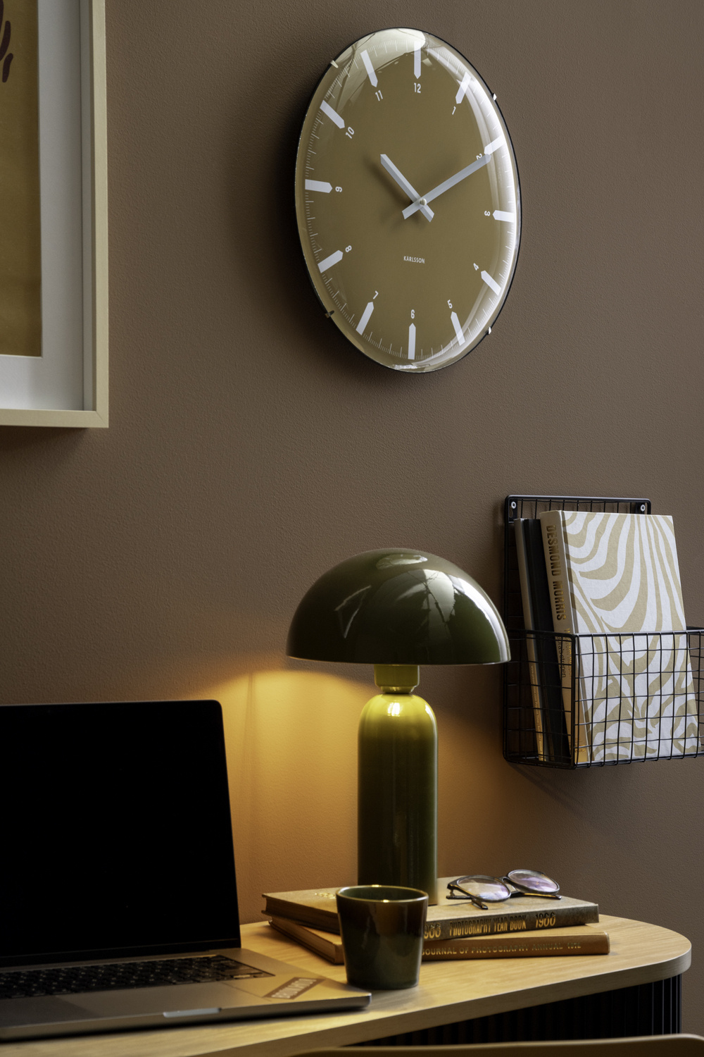 Leitmotiv - Tafellamp Atrayente - Army green