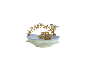 Light & Living - Schaal BIRD - 26.5x20x14 cm - Blauw