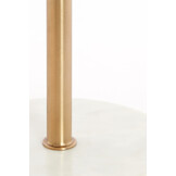 Light & Living - Bijzettafel CIVITA - Ø41x53 cm - Wit