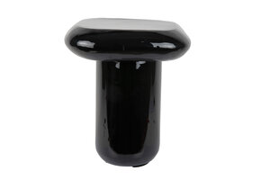 Leitmotiv - Bijzettafel Roca High - Zwart