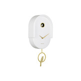 Karlsson - Wandklok Tweet - Wit