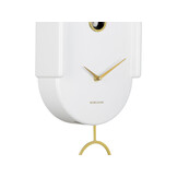 Karlsson - Wandklok Tweet - Wit
