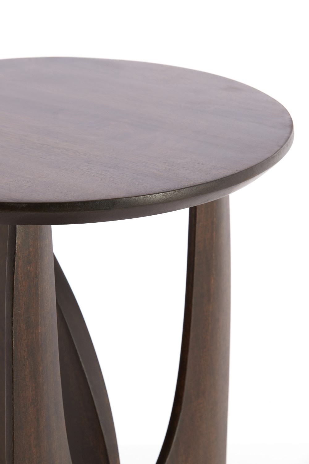 Light & Living - Bijzettafel DJAVANO - Ø45x50 cm - Bruin