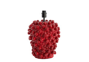 Light & Living - Lampvoet BERRIES - 31.5x31x35 cm - Rood