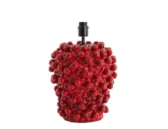 Light & Living - Lampvoet BERRIES - 31.5x31x35 cm - Rood