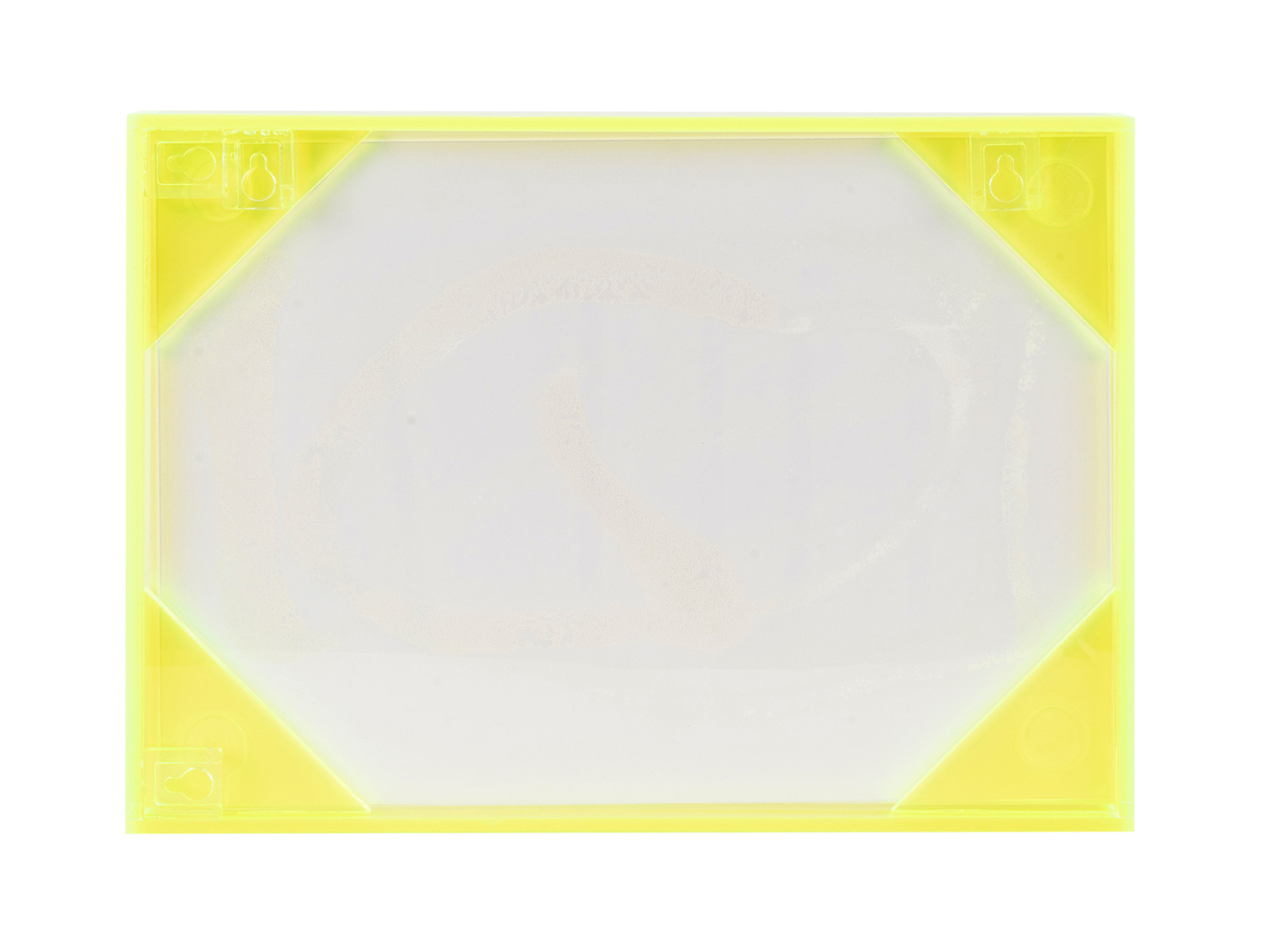 Present Time - Wall Art Hola Medium - Geel