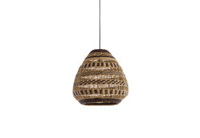 Light & Living - Hanglamp SOLUNA - Ø47x46 cm - Bruin