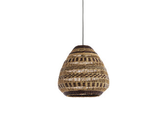 Light & Living - Hanglamp SOLUNA - Ø47x46 cm - Bruin