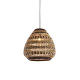 Light & Living - Hanglamp SOLUNA - Ø47x46 cm - Bruin