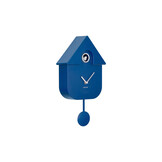 Karlsson - Wandklok Modern Cuckoo - Cobalt blue