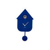 Karlsson - Wandklok Modern Cuckoo - Cobalt blue