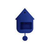 Karlsson - Wandklok Modern Cuckoo - Cobalt blue