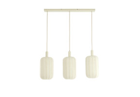 Light & Living - Hanglamp TUFIA - 80x21x34 cm - Wit