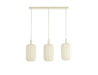 Light & Living - Hanglamp TUFIA - 80x21x34 cm - Wit