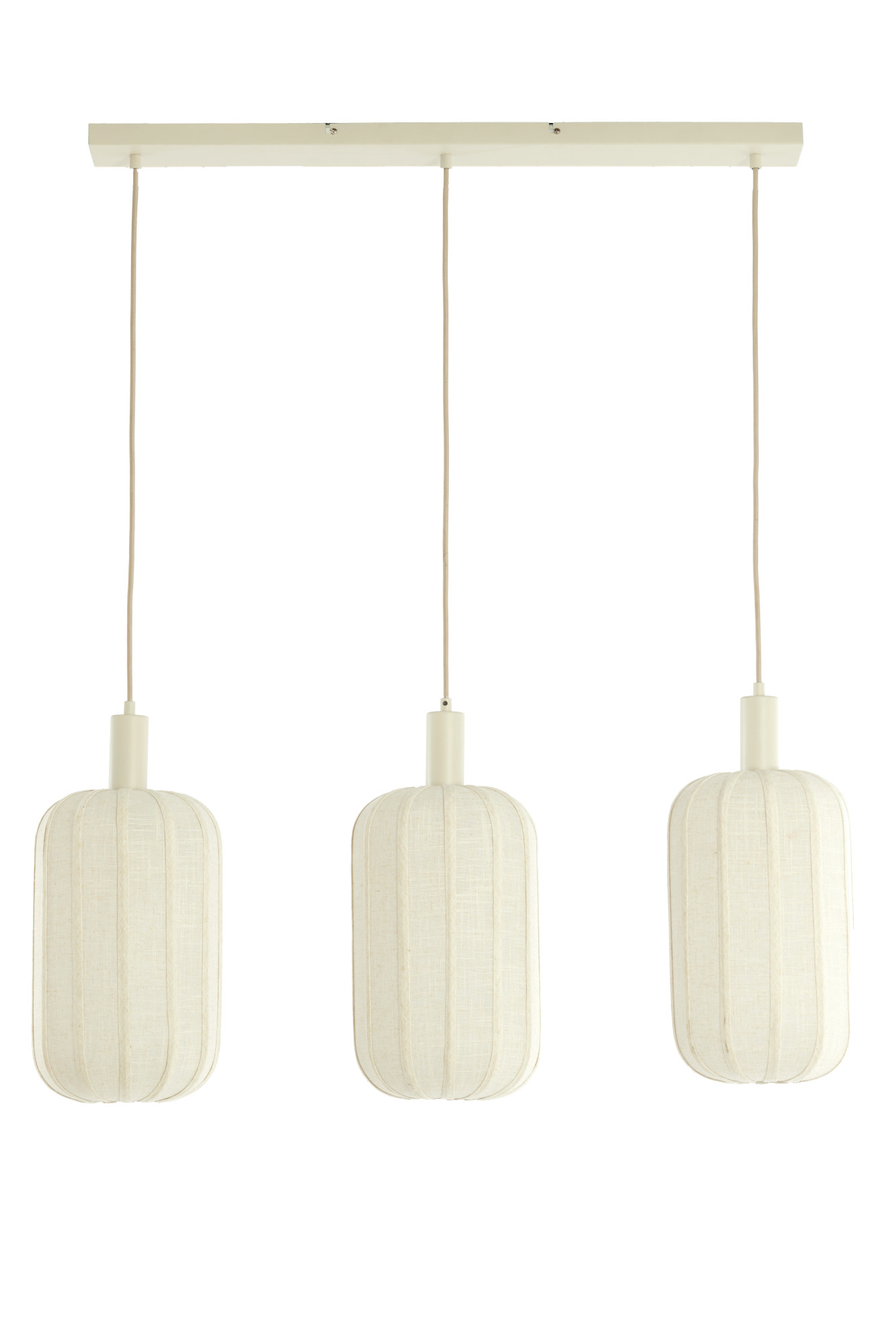 Light & Living - Hanglamp TUFIA - 80x21x34 cm - Wit