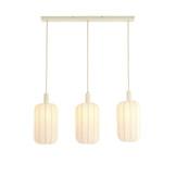 Light & Living - Hanglamp TUFIA - 80x21x34 cm - Wit