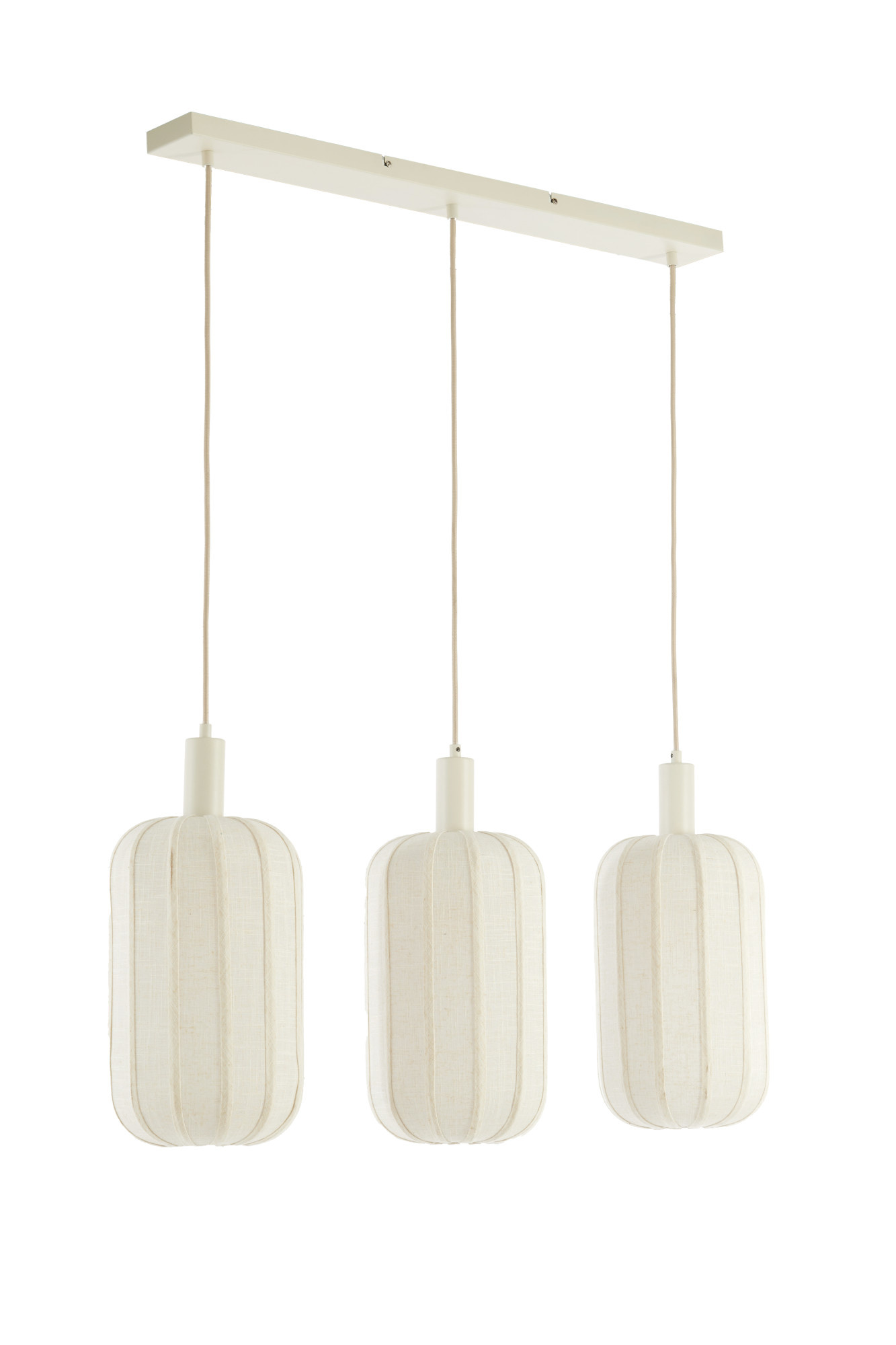 Light & Living - Hanglamp TUFIA - 80x21x34 cm - Wit