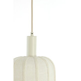 Light & Living - Hanglamp TUFIA - 80x21x34 cm - Wit